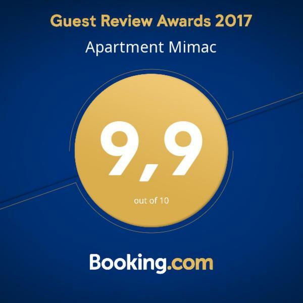 Apartments Mimac Omis Bagian luar foto