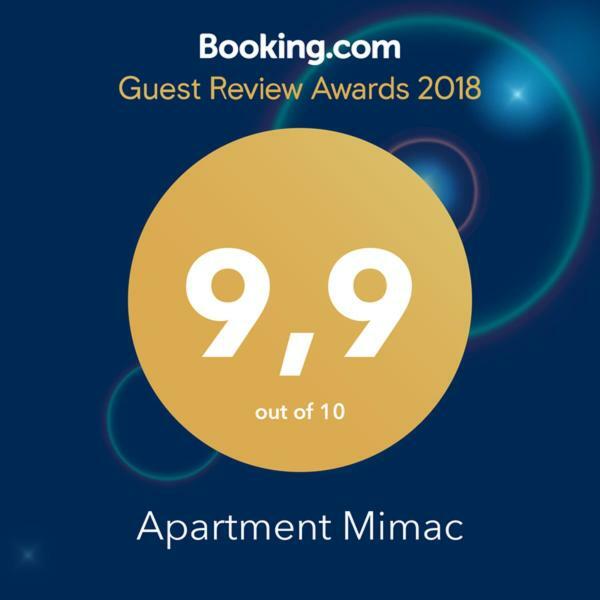 Apartments Mimac Omis Bagian luar foto
